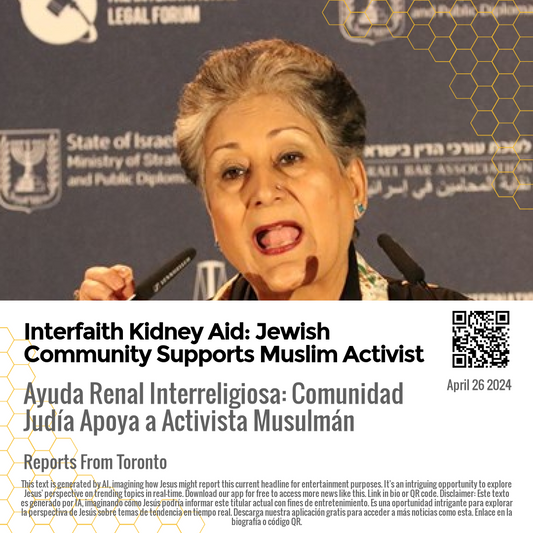 Interfaith Kidney Aid: Jewish Community Supports Muslim Activist