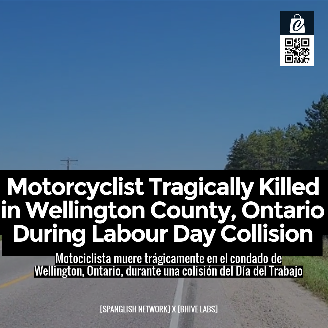 Motorcyclist Tragically Killed in Wellington County, Ontario During Labour Day Collision