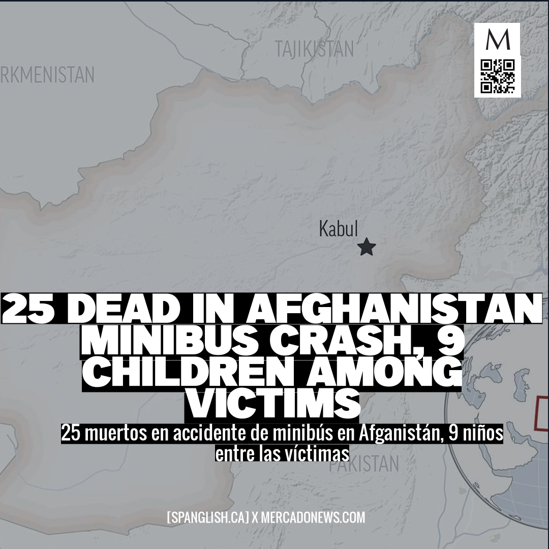 25 Dead in Afghanistan Minibus Crash, 9 Children Among Victims