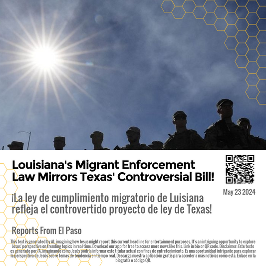 Louisiana's Migrant Enforcement Law Mirrors Texas' Controversial Bill!