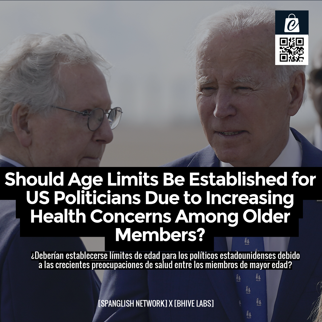 Should Age Limits Be Established for US Politicians Due to Increasing Health Concerns Among Older Members?