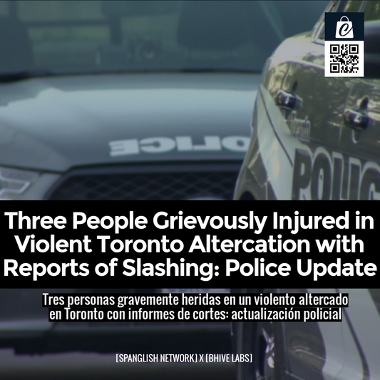 Three People Grievously Injured in Violent Toronto Altercation with Reports of Slashing: Police Update