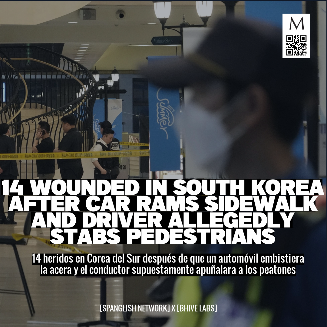 14 Wounded in South Korea After Car Rams Sidewalk and Driver Allegedly Stabs Pedestrians