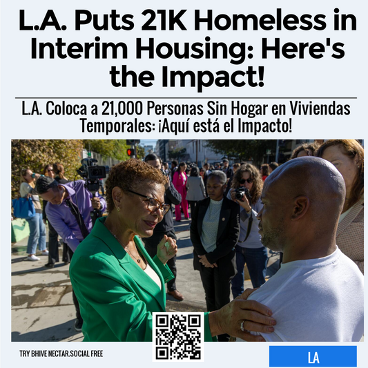 L.A. Puts 21K Homeless in Interim Housing: Here's the Impact!