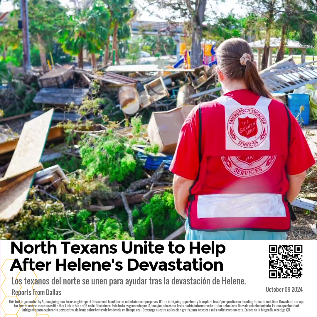 North Texans Unite to Help After Helene's Devastation