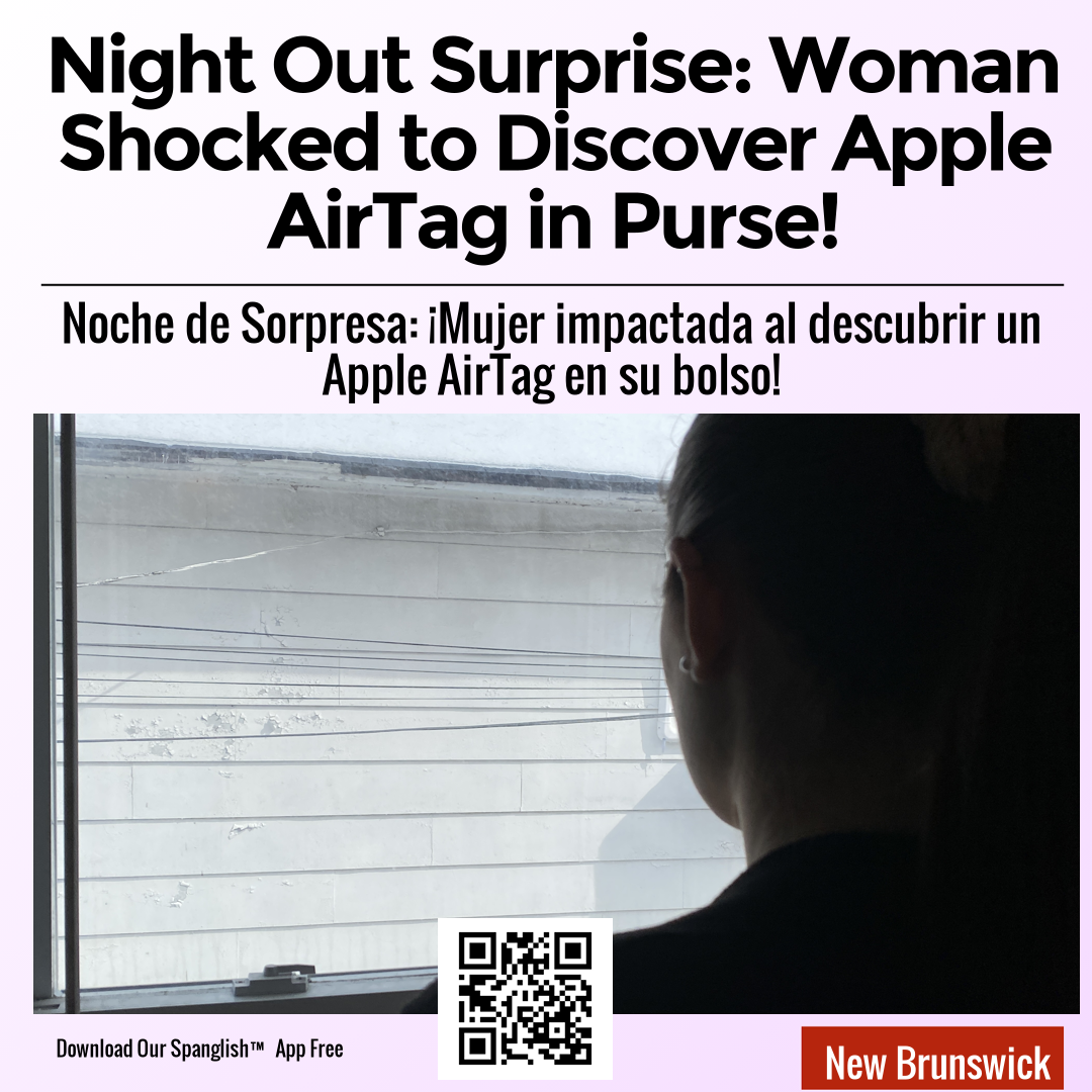 Night Out Surprise: Woman Shocked to Discover Apple AirTag in Purse!