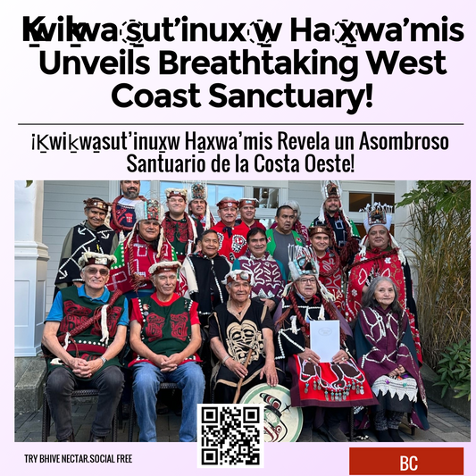 Ḵwiḵwa̱sut’inux̱w Ha̱xwa’mis Unveils Breathtaking West Coast Sanctuary!