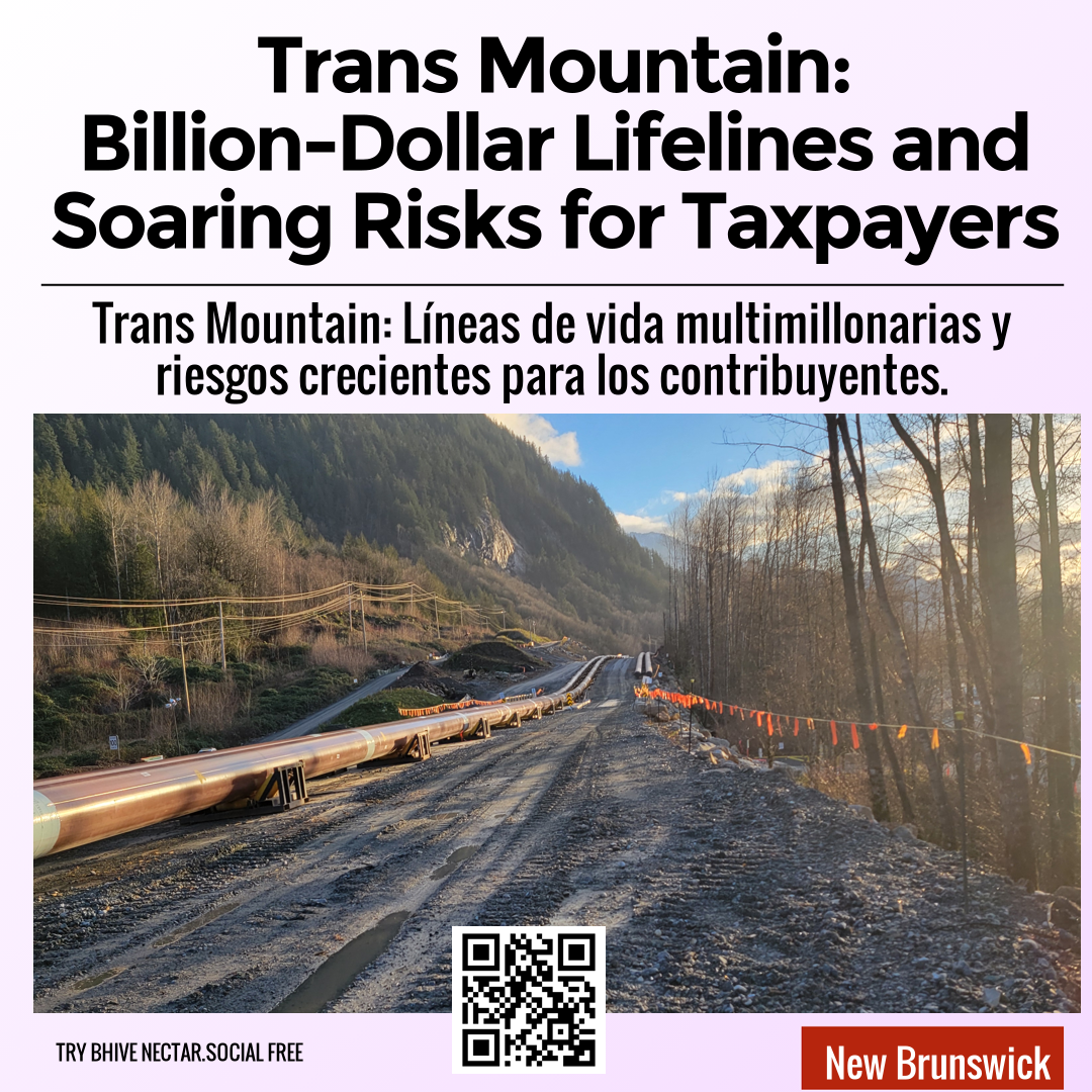 Trans Mountain: Billion-Dollar Lifelines and Soaring Risks for Taxpayers