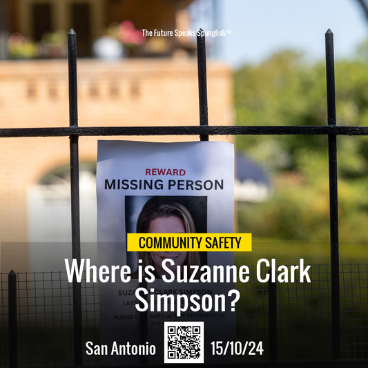 Urgent Search for Missing Suzanne Clark Simpson in Olmos Park