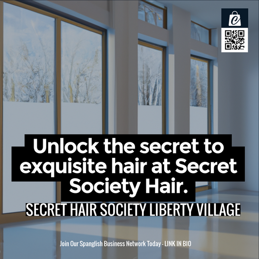 Unlock the secret to exquisite hair at Secret Society Hair.