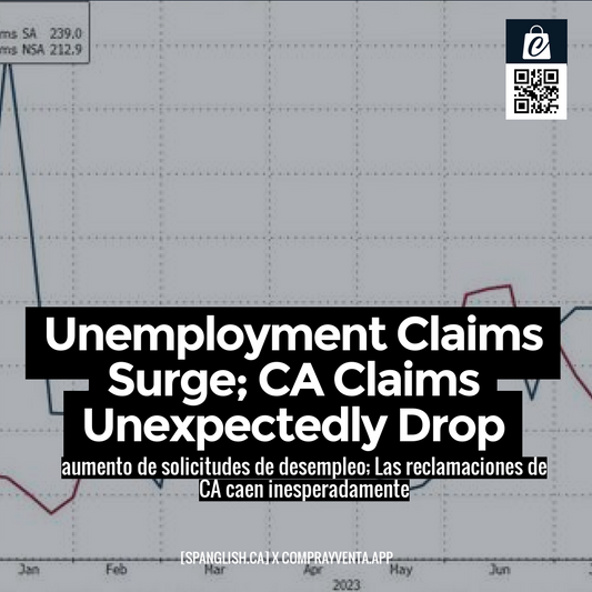 Unemployment Claims Surge; CA Claims Unexpectedly Drop