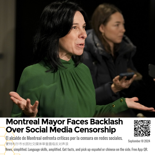 Montreal Mayor Faces Backlash Over Social Media Censorship