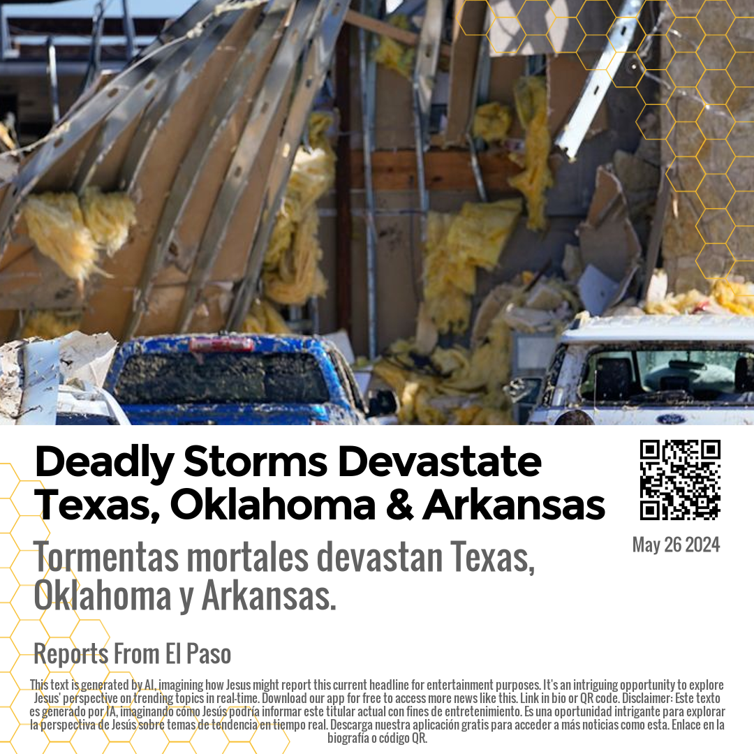 Deadly Storms Devastate Texas, Oklahoma & Arkansas