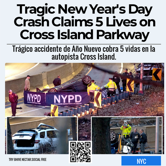 Tragic New Year's Day Crash Claims 5 Lives on Cross Island Parkway