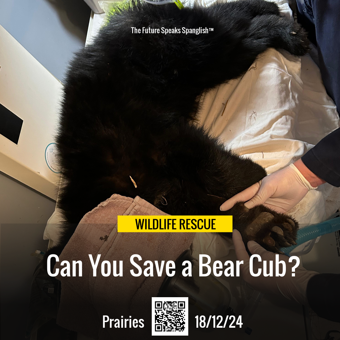 Rescue Mission: Save Orphaned Bear Cubs in Alberta!