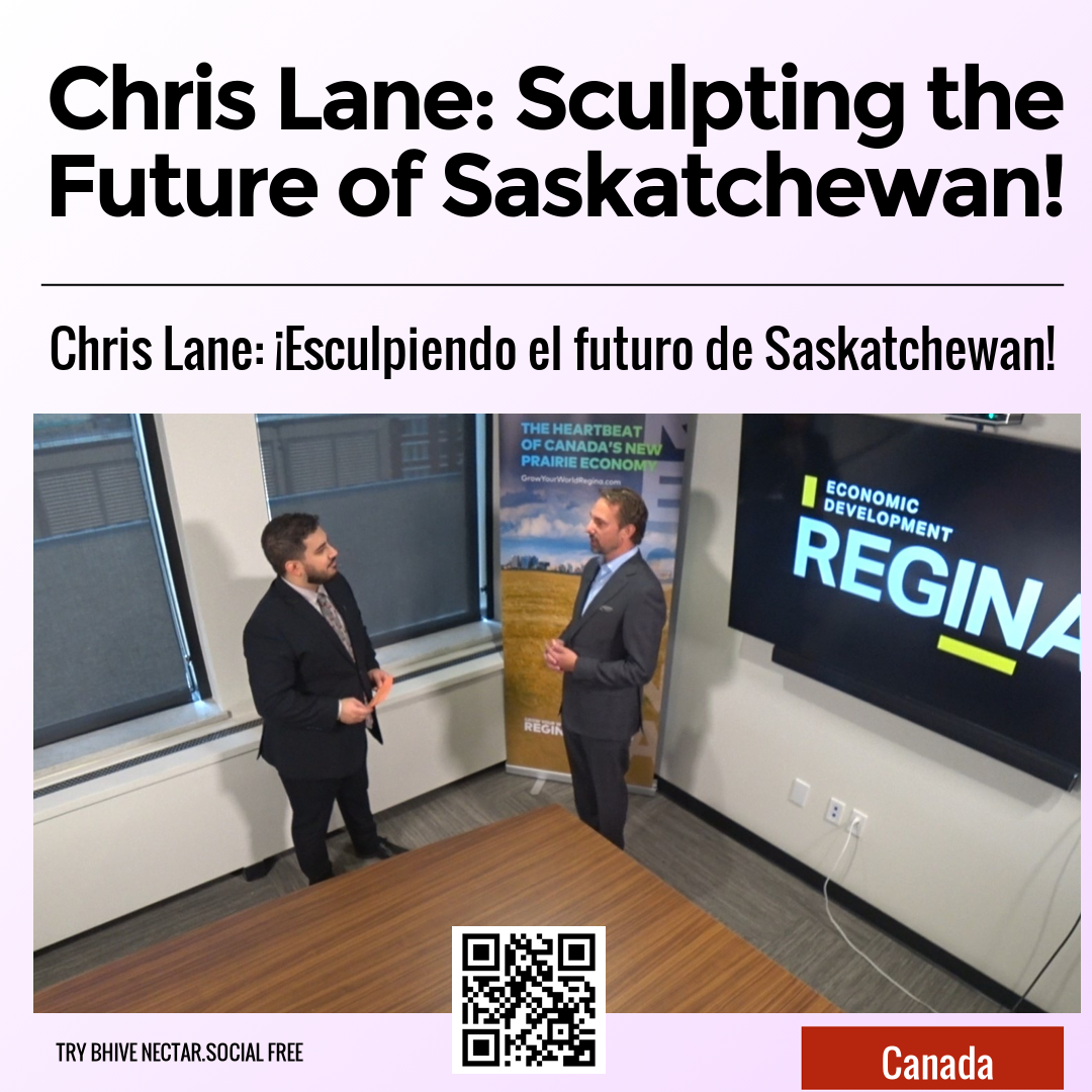 Chris Lane: Sculpting the Future of Saskatchewan!