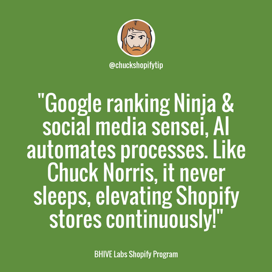 Boost Your Shopify Sales with AI: Your New Google Rankings Ninja and Social Media Sensei - BHIVE Labs