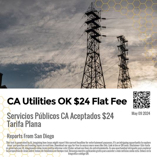 CA Utilities OK $24 Flat Fee