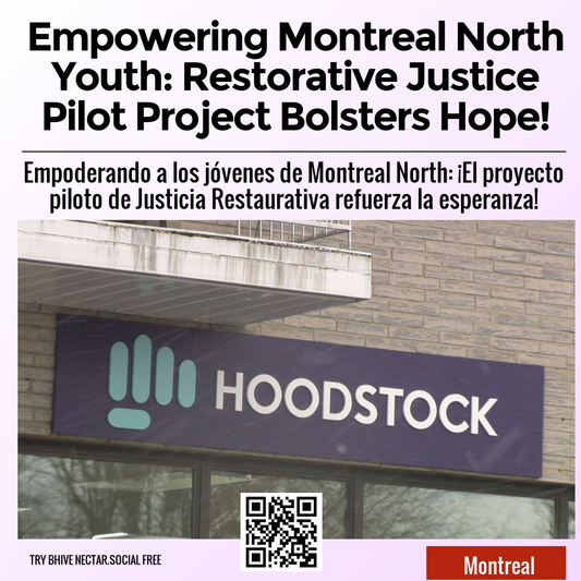 Empowering Montreal North Youth: Restorative Justice Pilot Project Bolsters Hope!