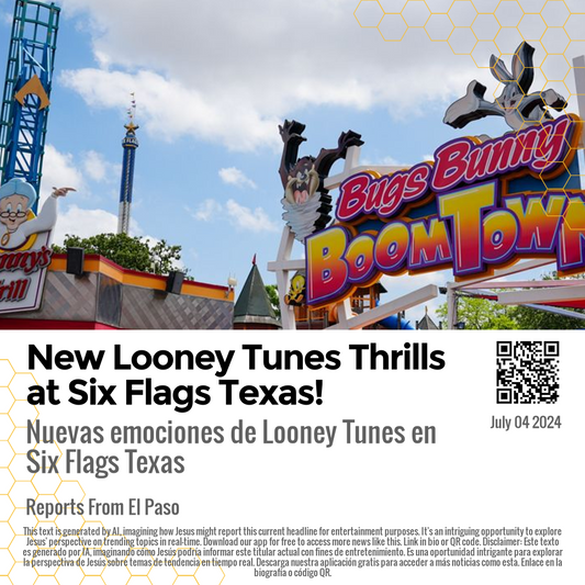 New Looney Tunes Thrills at Six Flags Texas!