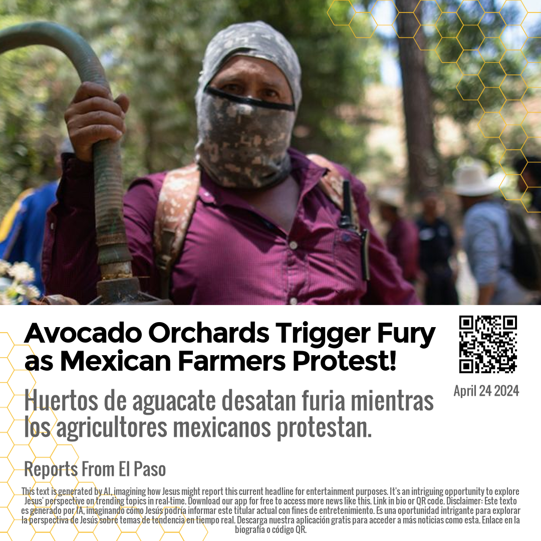 Avocado Orchards Trigger Fury as Mexican Farmers Protest!