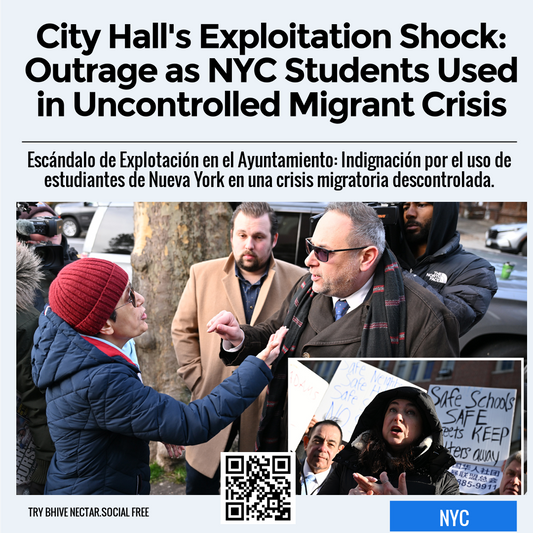 City Hall's Exploitation Shock: Outrage as NYC Students Used in Uncontrolled Migrant Crisis