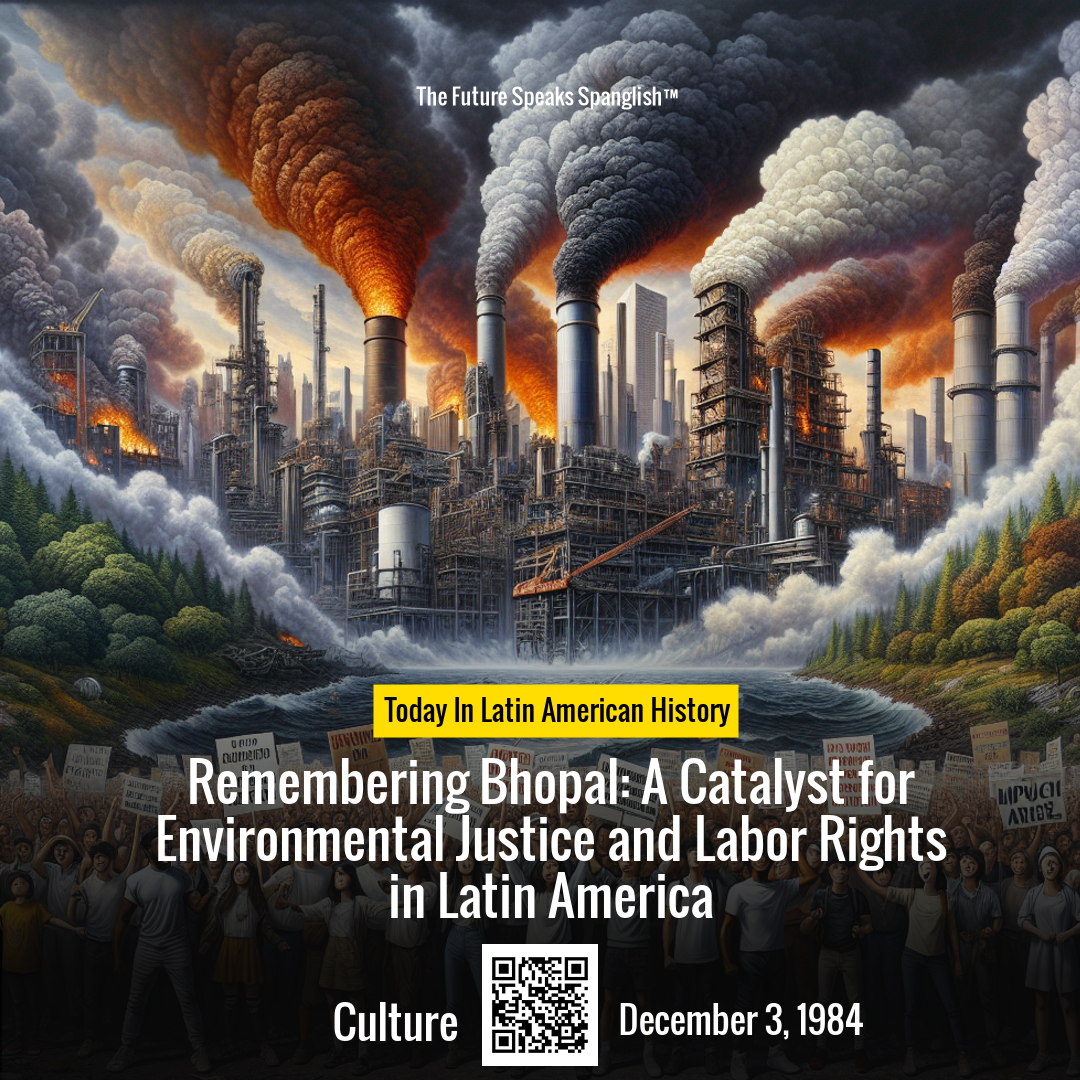 Remembering Bhopal: A Catalyst for Environmental Justice and Labor Rights in Latin America