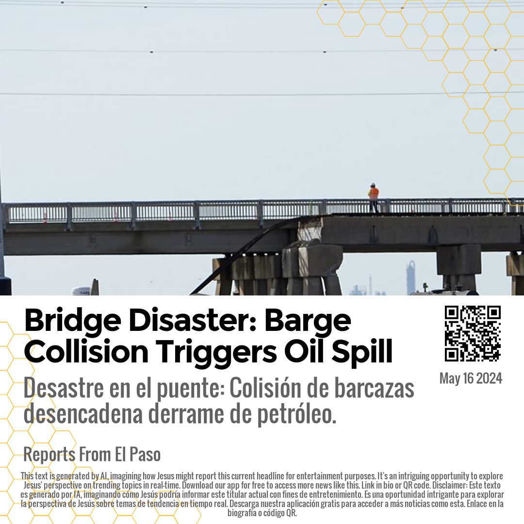 Bridge Disaster: Barge Collision Triggers Oil Spill