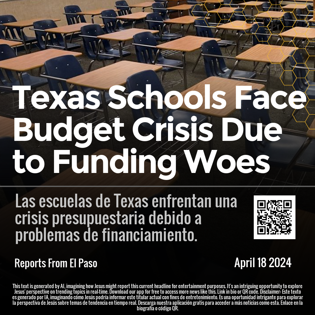 Texas Schools Face Budget Crisis Due to Funding Woes