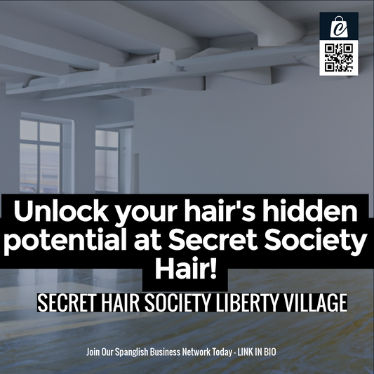 Unlock your hair's hidden potential at Secret Society Hair!