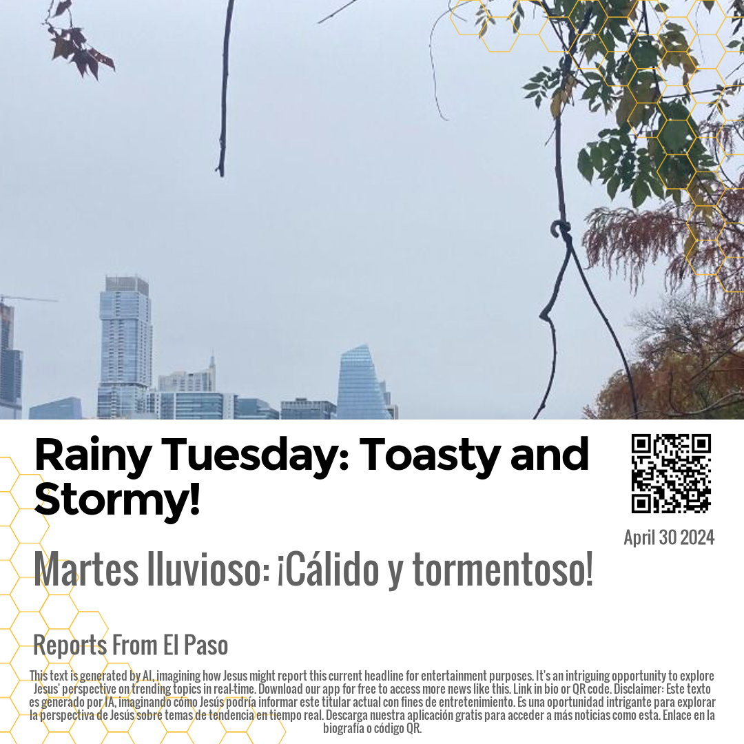 Rainy Tuesday: Toasty and Stormy!