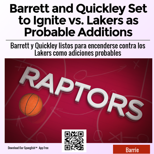 Barrett and Quickley Set to Ignite vs. Lakers as Probable Additions