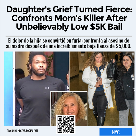 Daughter's Grief Turned Fierce: Confronts Mom's Killer After Unbelievably Low $5K Bail