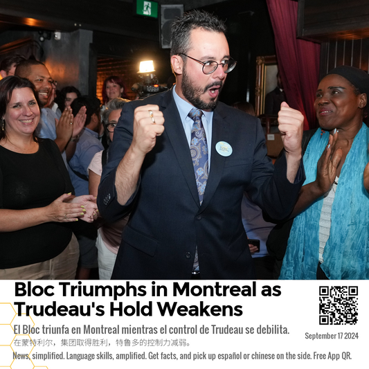 Bloc Triumphs in Montreal as Trudeau's Hold Weakens