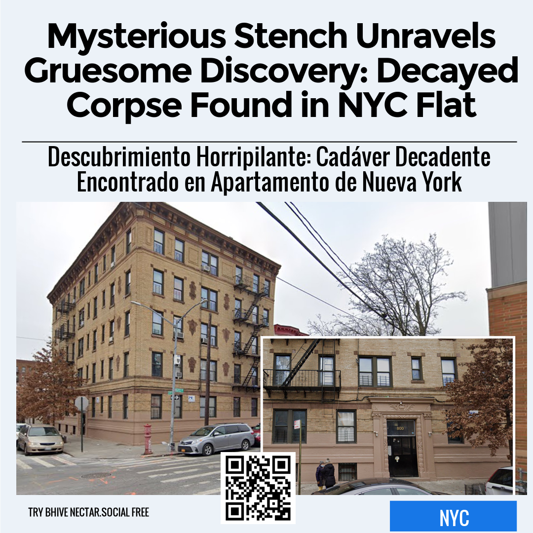 Mysterious Stench Unravels Gruesome Discovery: Decayed Corpse Found in NYC Flat