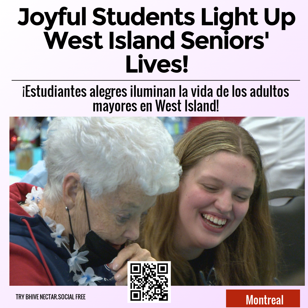 Joyful Students Light Up West Island Seniors' Lives!