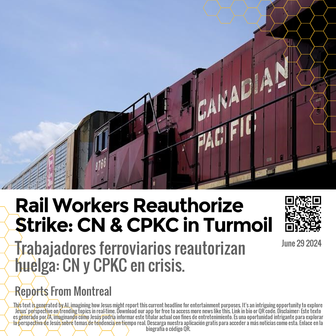 Rail Workers Reauthorize Strike: CN & CPKC in Turmoil