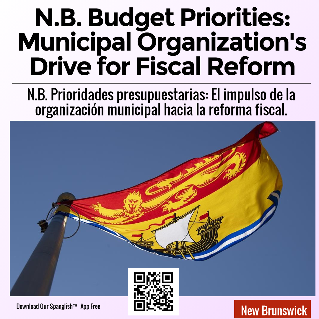 N.B. Budget Priorities: Municipal Organization's Drive for Fiscal Reform