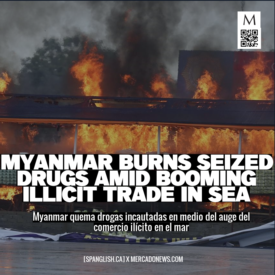 Myanmar Burns Seized Drugs Amid Booming Illicit Trade in SEA