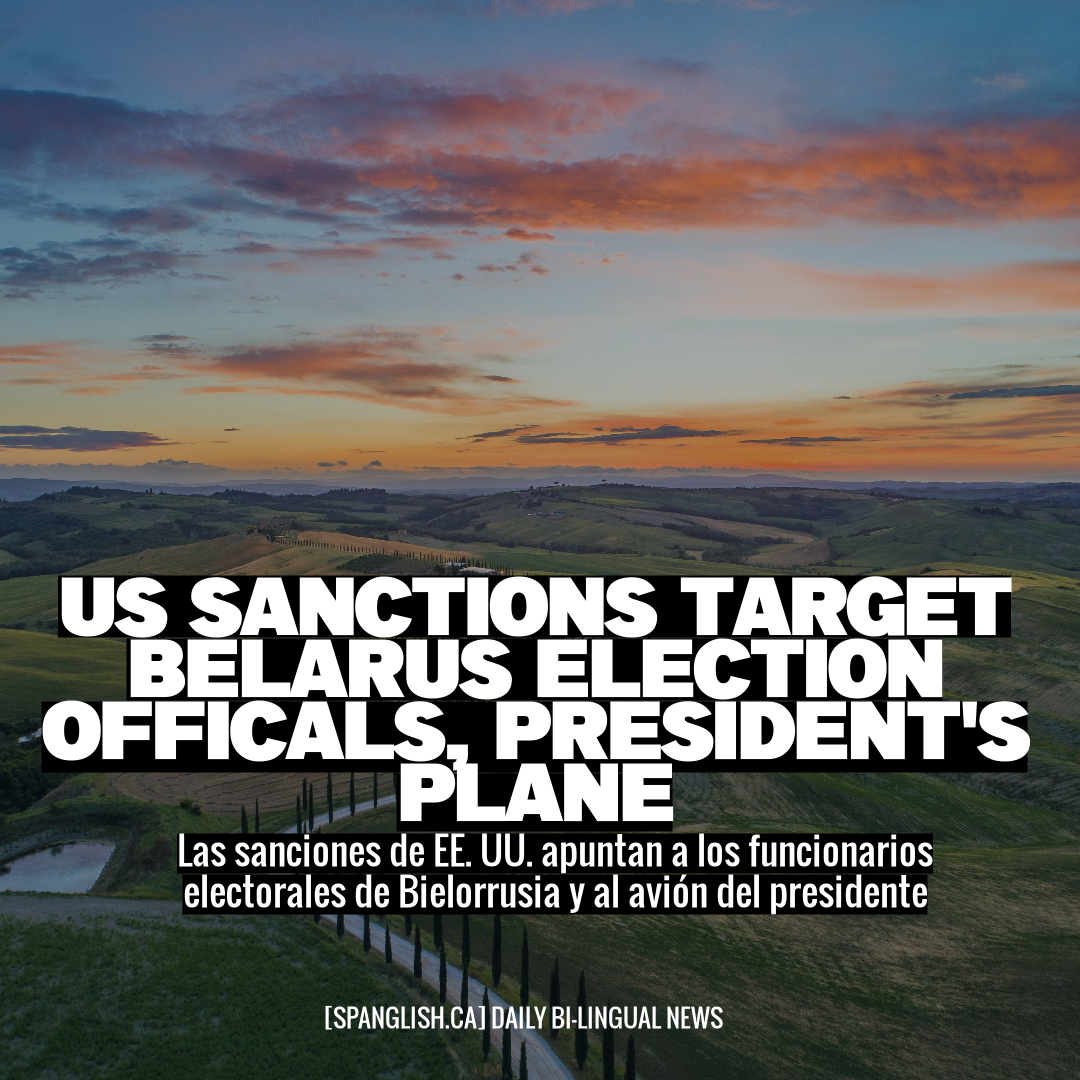 US Sanctions Target Belarus Election Officals, President's Plane