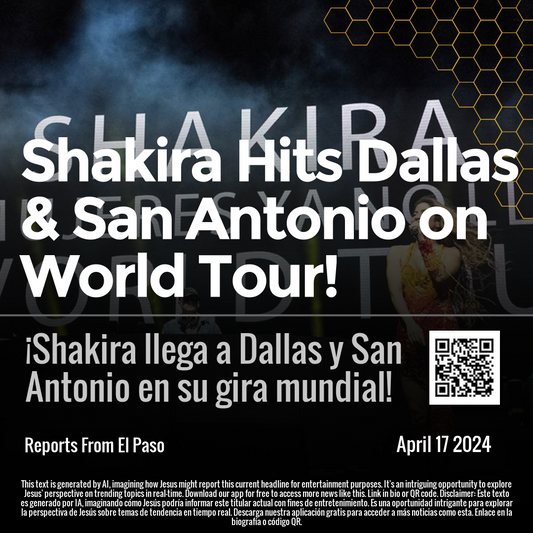 Shakira Hits Dallas & San Antonio on World Tour!