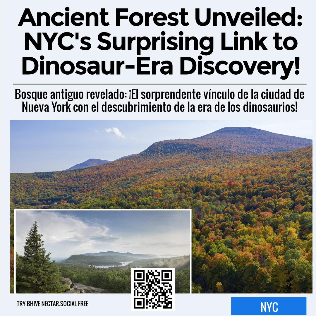 Ancient Forest Unveiled: NYC's Surprising Link to Dinosaur-Era Discovery!