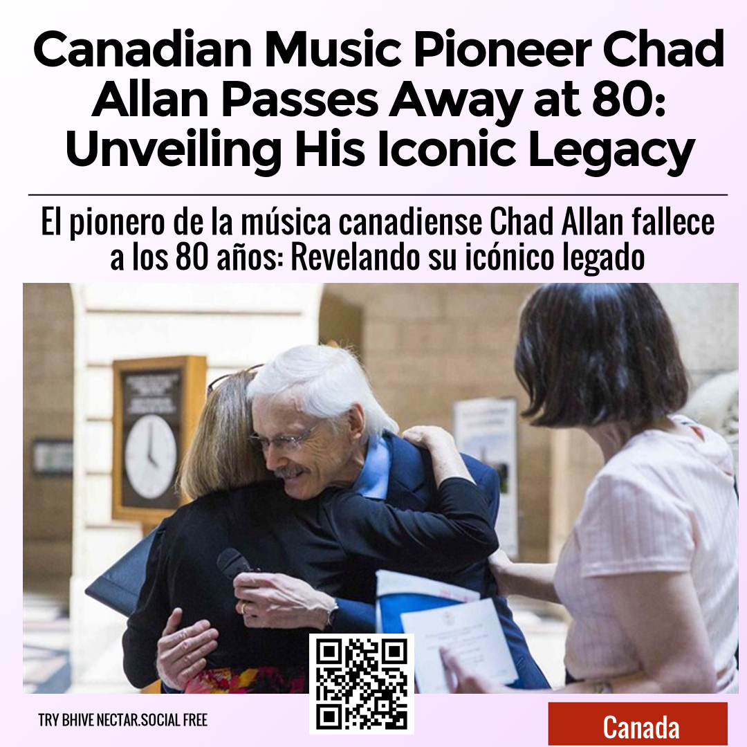 Canadian Music Pioneer Chad Allan Passes Away at 80: Unveiling His Iconic Legacy