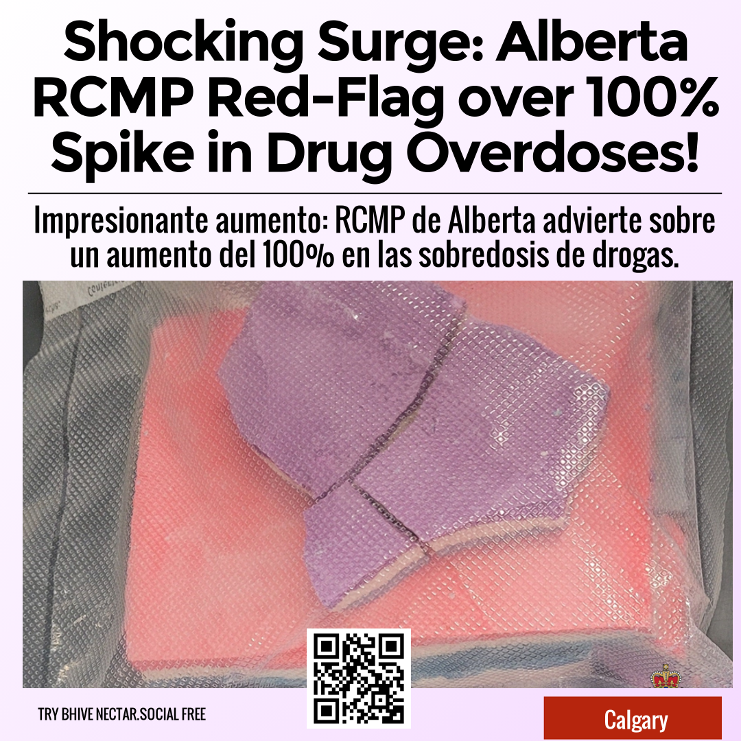 Shocking Surge: Alberta RCMP Red-Flag over 100% Spike in Drug Overdoses!