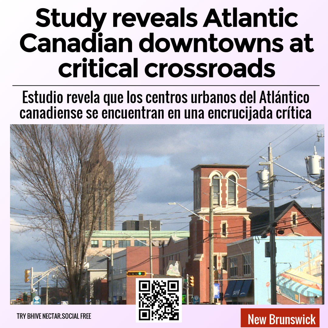 Study reveals Atlantic Canadian downtowns at critical crossroads