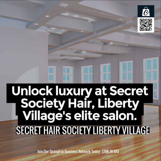Unlock luxury at Secret Society Hair, Liberty Village's elite salon.