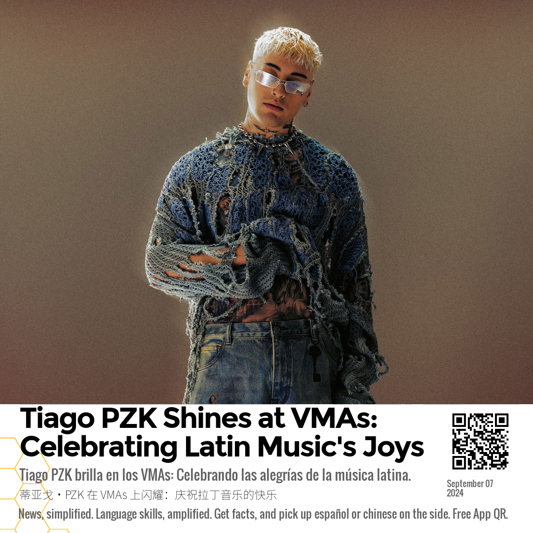 Tiago PZK Shines at VMAs: Celebrating Latin Music's Joys