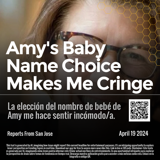 Amy's Baby Name Choice Makes Me Cringe