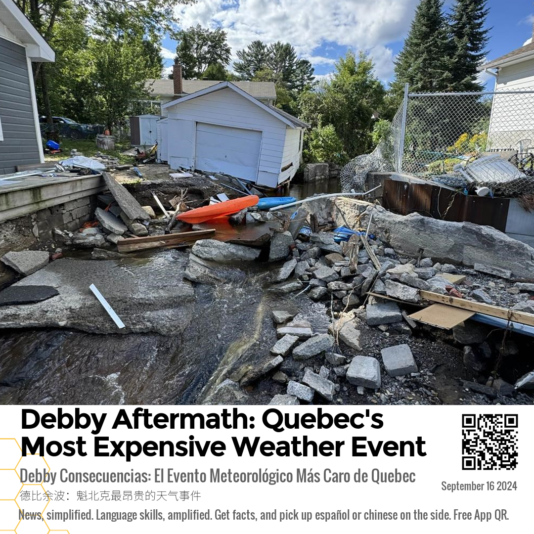 Debby Aftermath: Quebec's Most Expensive Weather Event