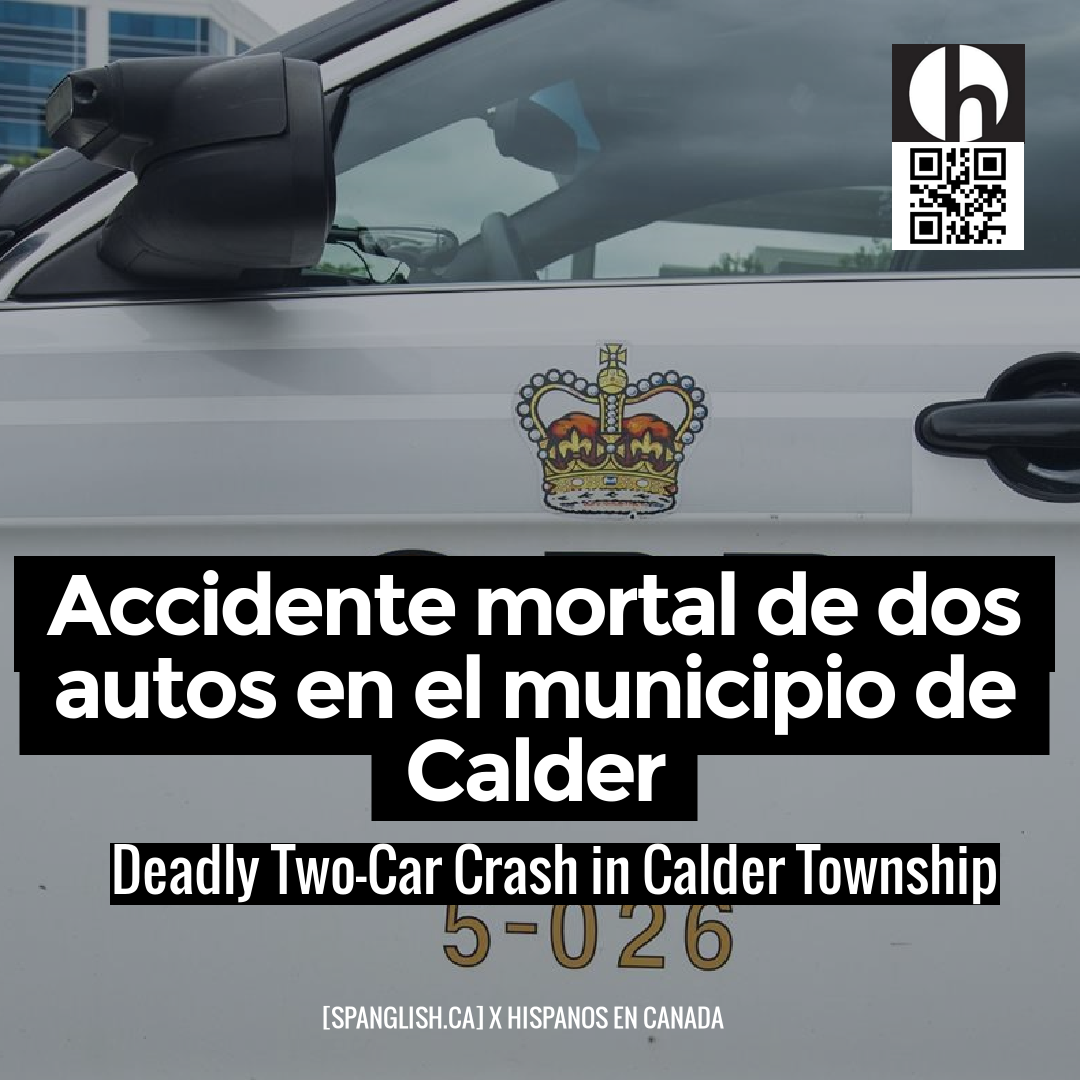 Deadly Two-Car Crash in Calder Township
